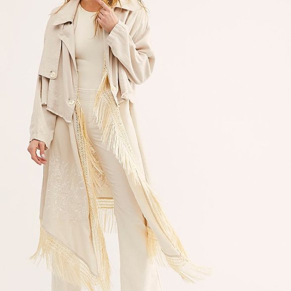 NWT FREE PEOPLE Two-fer Trench